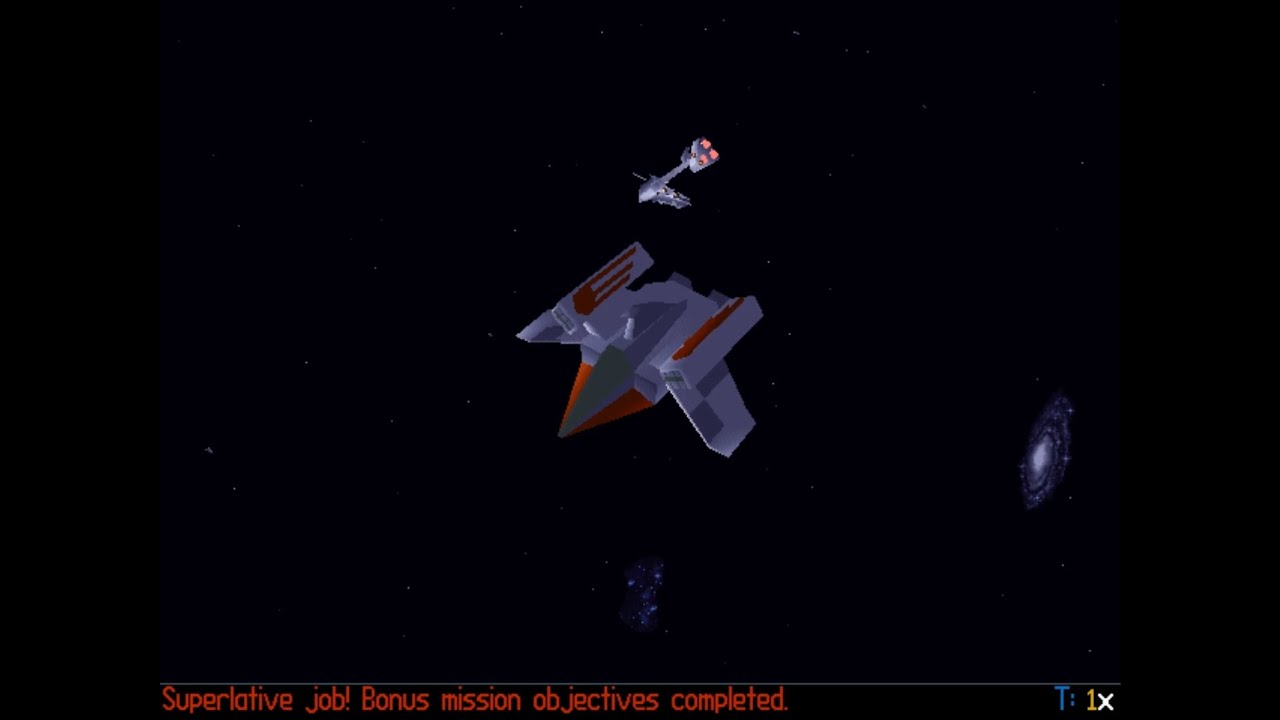 Star Wars Tie Fighter 1995: Прохождение на сложном уровне, Боевая камера, Ракетный катер, Миссия ...