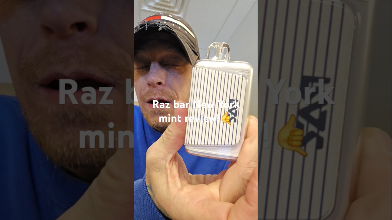 New York mint!!#vapelife #vapereview #smallbusiness #quitsmokingnow #razbar