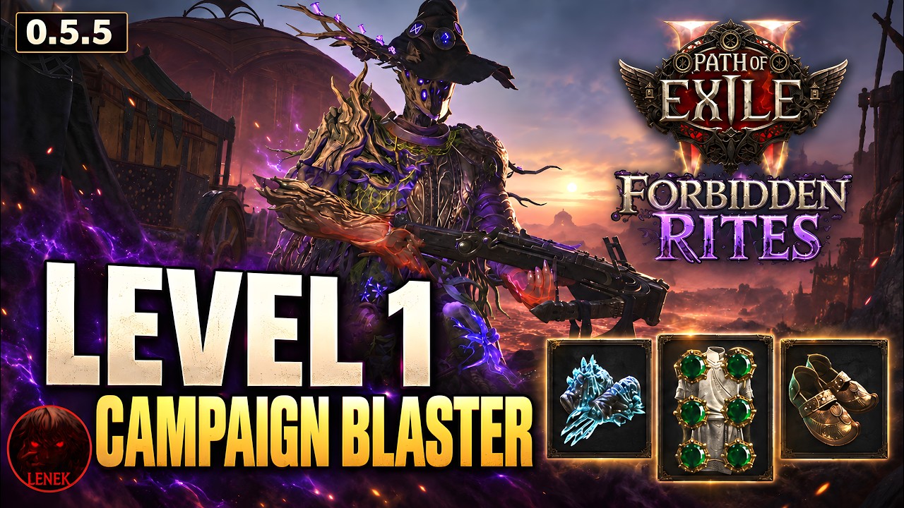 [PoE 2] Make Your Next Alt Overpowered From Level 1! | 0.5.5