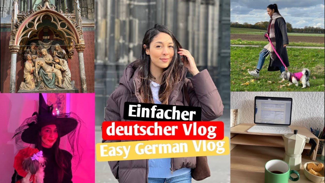 Einfacher Deutscher Vlog #deutsch #deutschlernen #german #germanvlog #deutschervlog