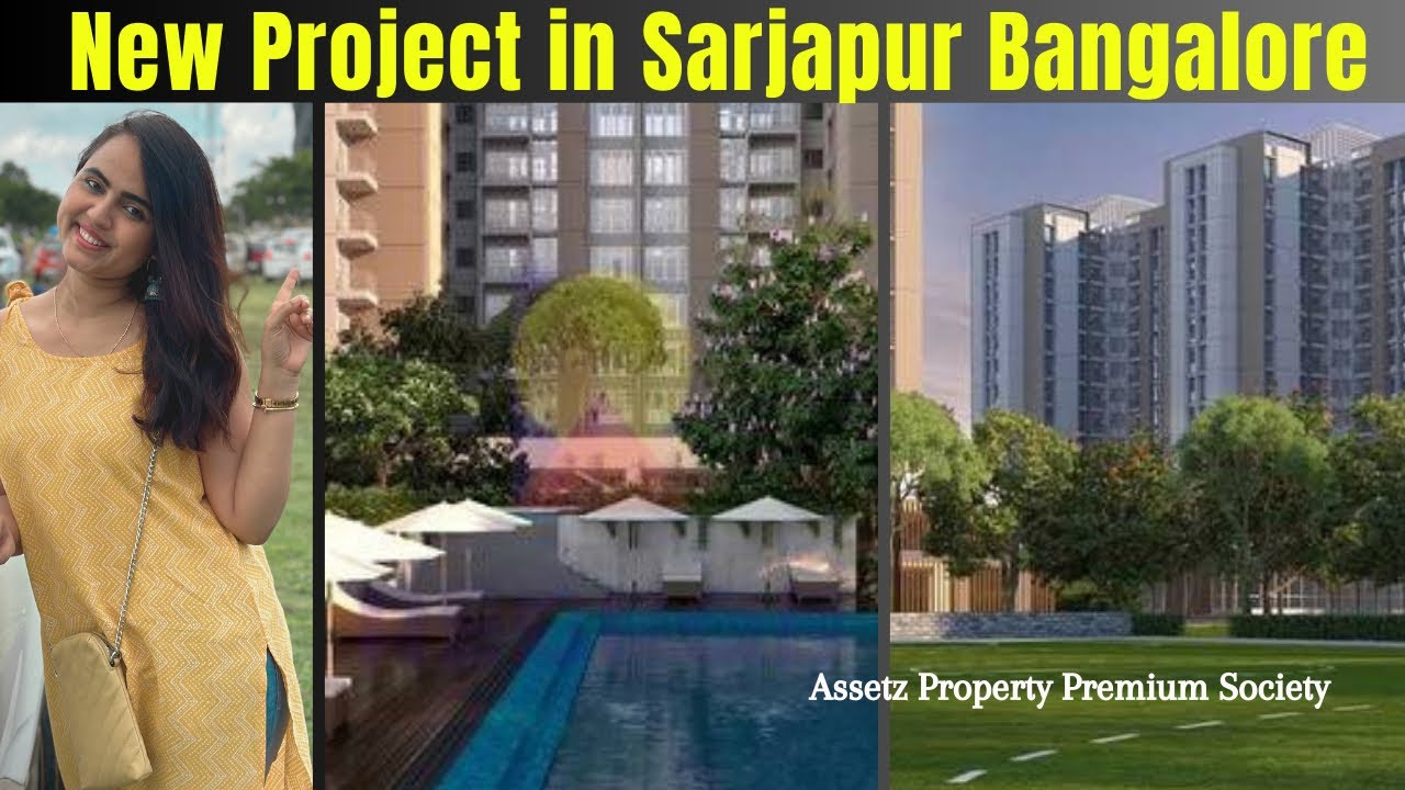 Assetz 63 Degree Premium Property in Bangalore Sarjapur | Walk around in the society🏡