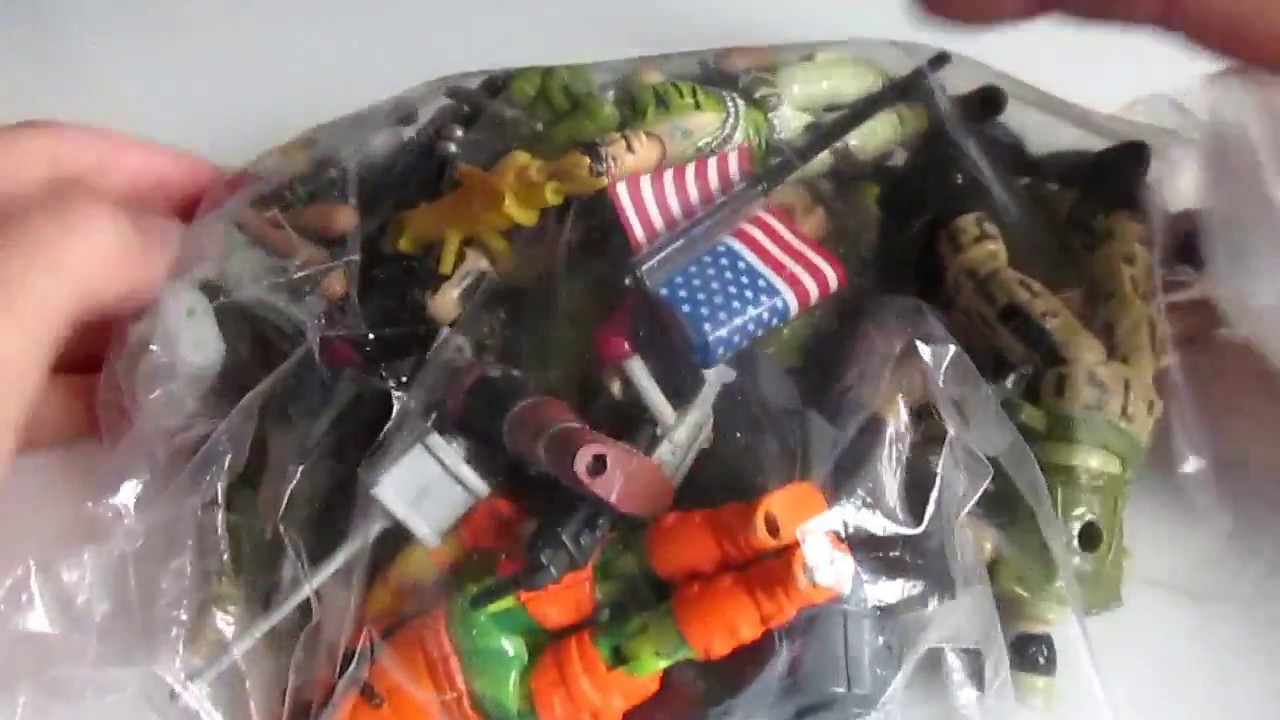 Zawartość worka z G.I. joe :)