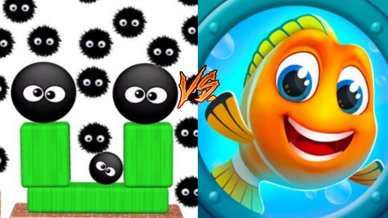 Hide Ball Brain Vs Save The Fish Gameplay Walkthrough Challenge Double Maker!