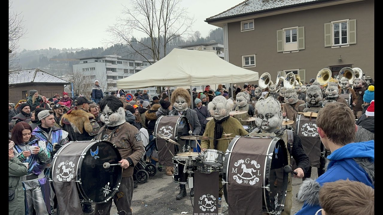 Musegg-Geischter Lozärn - Einmarsch - Schnell Schoss 2024