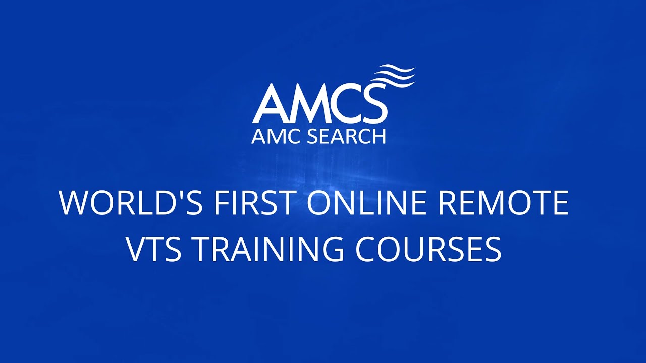World first online remote VTS training demonstration