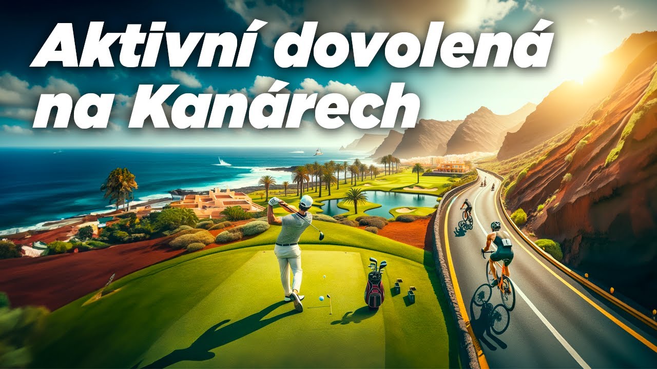 Pestré sportovní Kanárské ostrovy: Dovolená na greenu, na kole, ve vzduchu i ve vodě