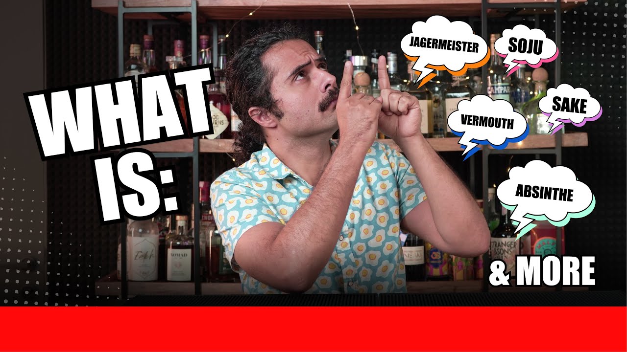 What is Soju, Sake, Cointreau, Absinthe, Vermouth & Jägermeister? | About these Iconic Spirits 🍶🍸
