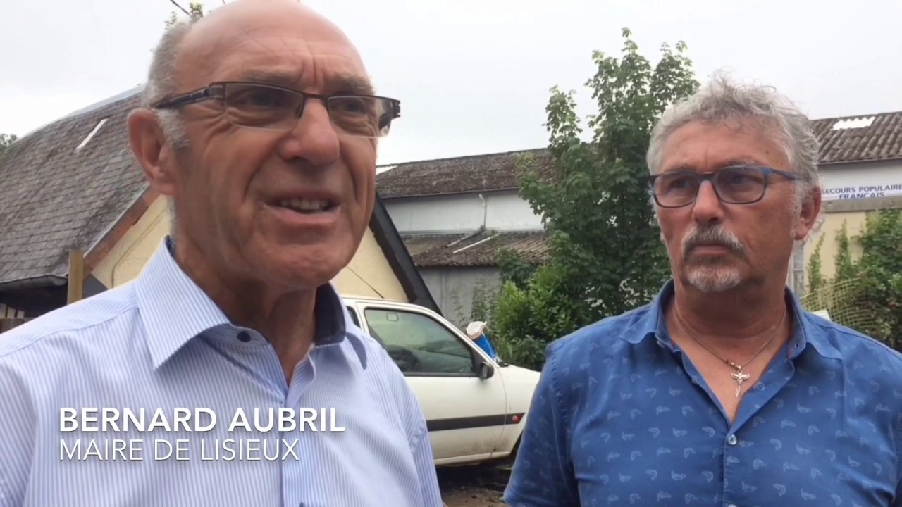 Orages et inondations à Lisieux et Saint-Désir