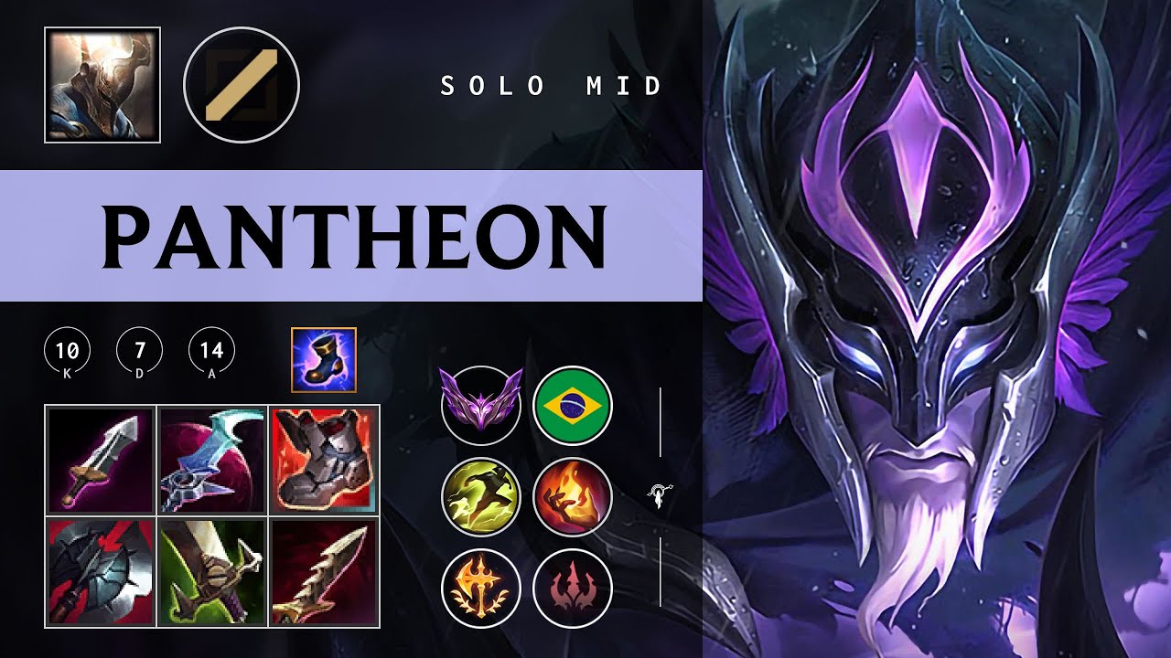 Pantheon Mid vs Kassadin - BR Master Patch 26.02