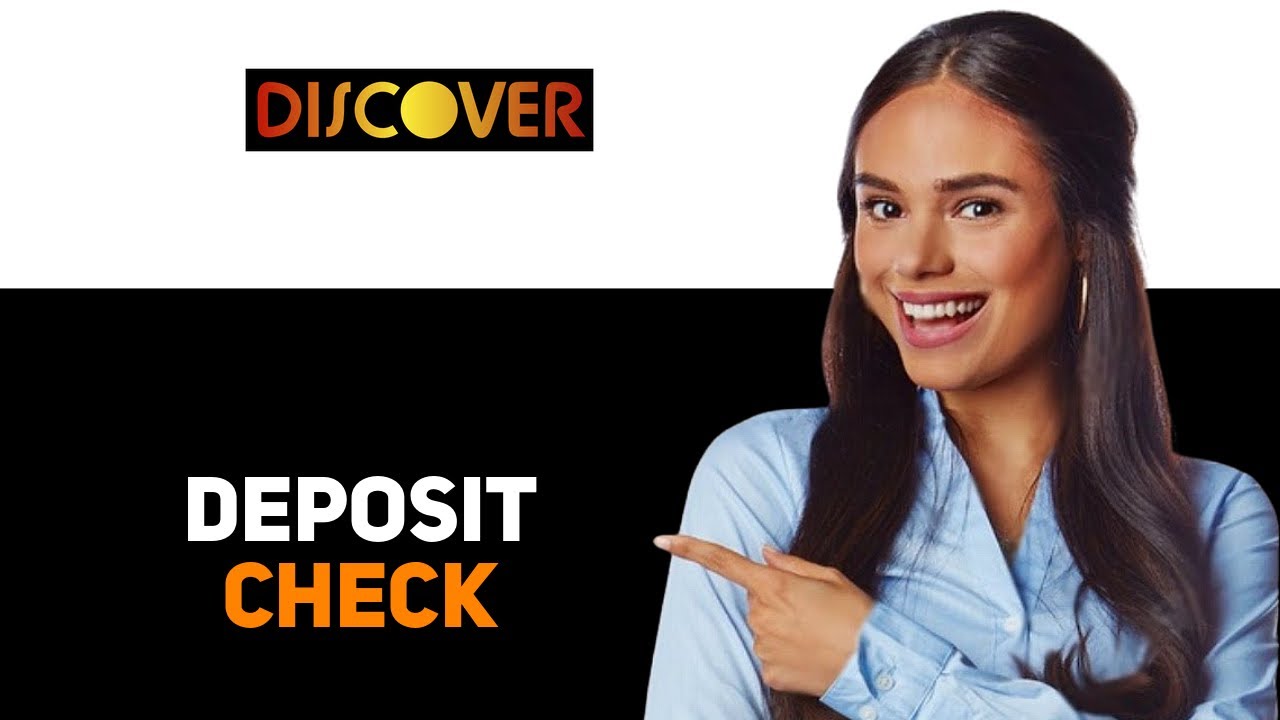 How to deposit a check with Discover mobile app