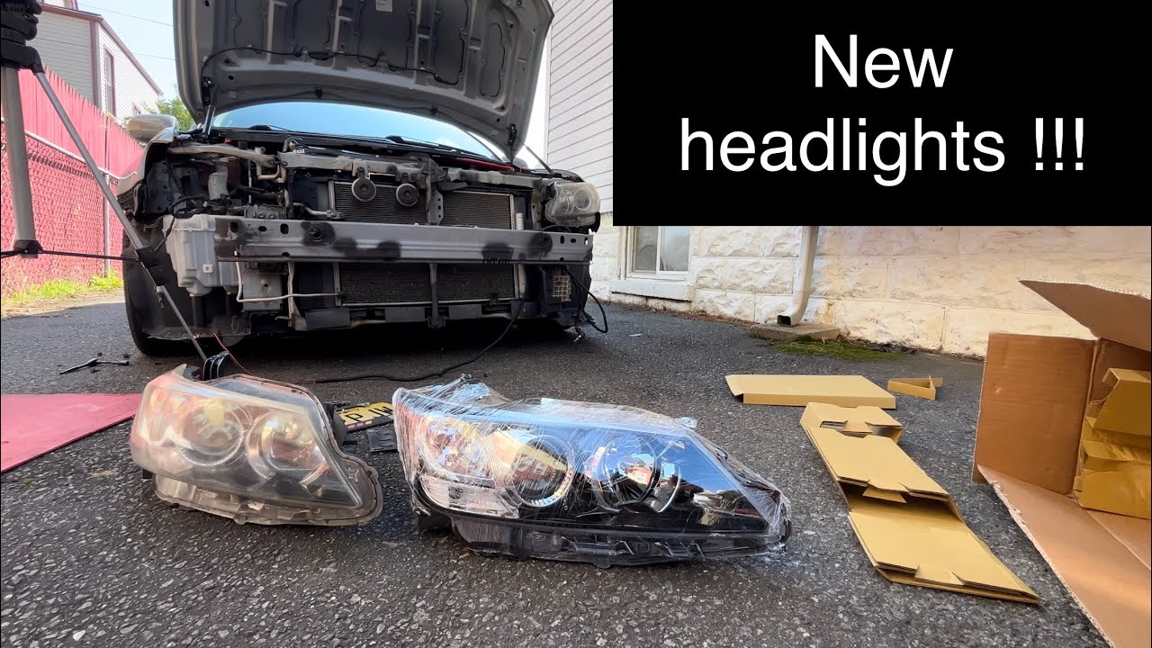How to replace front headlights on a 2011-2013 Scion tC