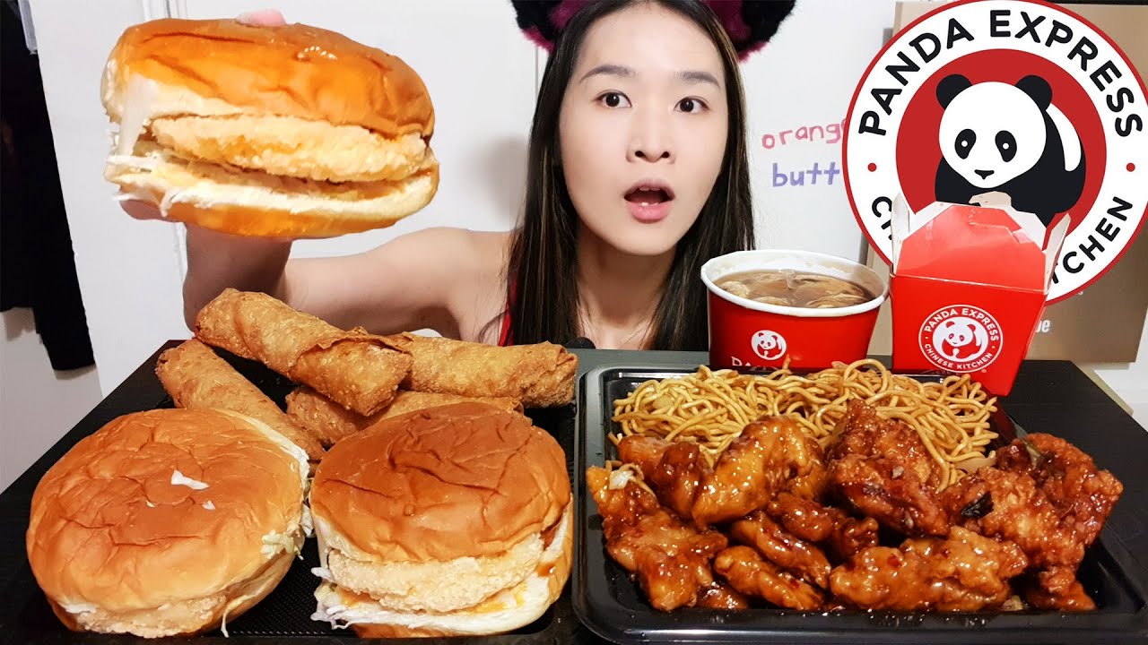 НОВИНКА!! Сэндвич с курицей Panda Express в апельсиновом соусе! Чоу-мейн, кисло-острый суп, яичны...