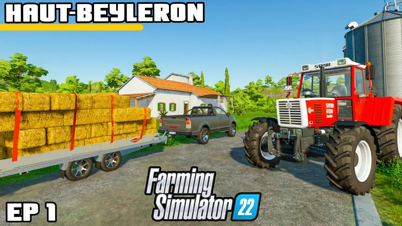 ДОБРО ПОЖАЛОВАТЬ НА ФЕРМУ | Farming Simulator 22 - Haut-Beyleron | Эпизод 1