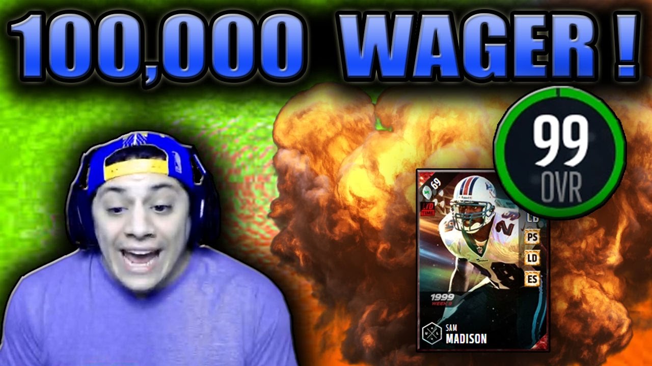 LYNCH MAKES HIS DREAMS COME TRUE! (99 SAM MADISON GAMEPLAY) - MADDEN 17 ULTIMATE TEAM