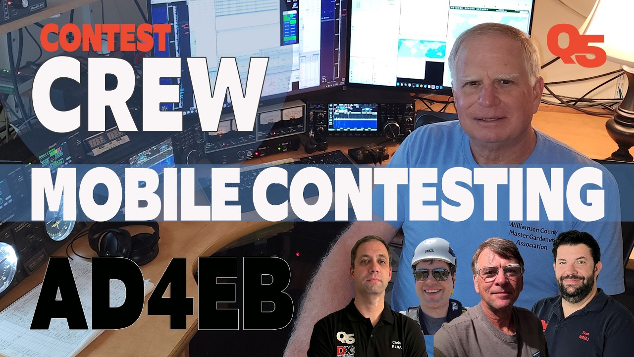Contest Crew Goes Mobile Contesting with AD4EB