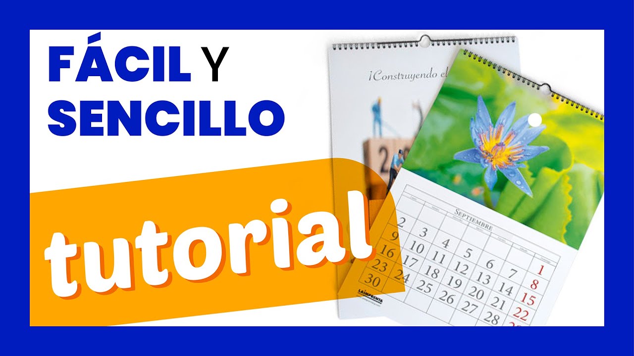 🗓️ Aprende a hacer PASO A PASO CALENDARIOS de espiral WIRE-O profesionales para PARED¡ Con COLGADOR