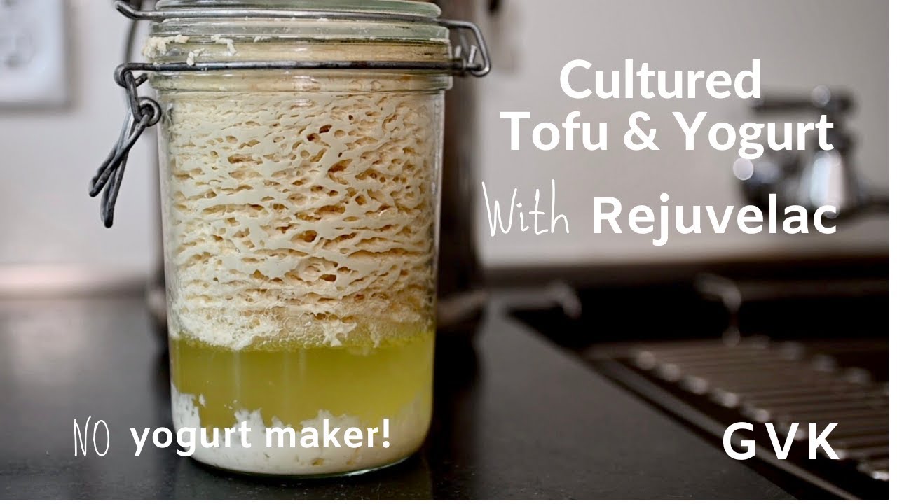 Cultured tofu & Yogurt with Rejuvelac