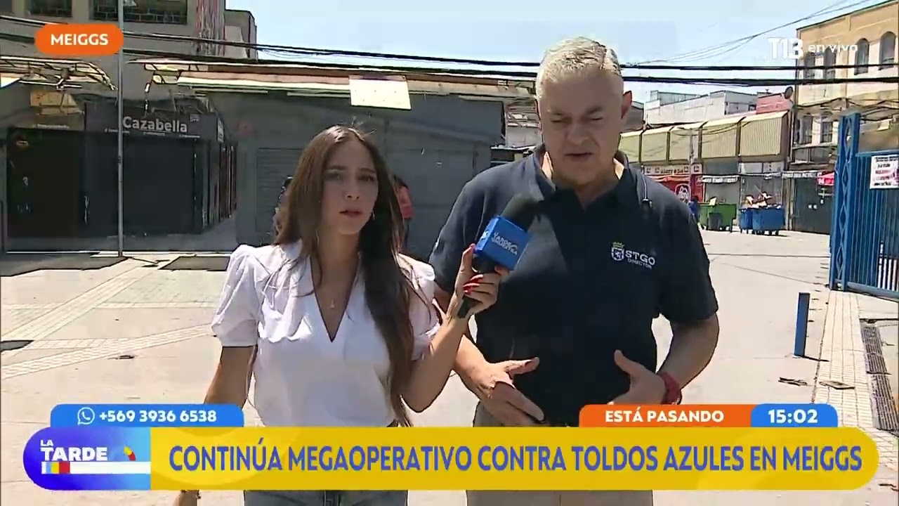 Megaoperativo contra toldos azules en Meiggs: bajan cortinas en peak de compras escolares