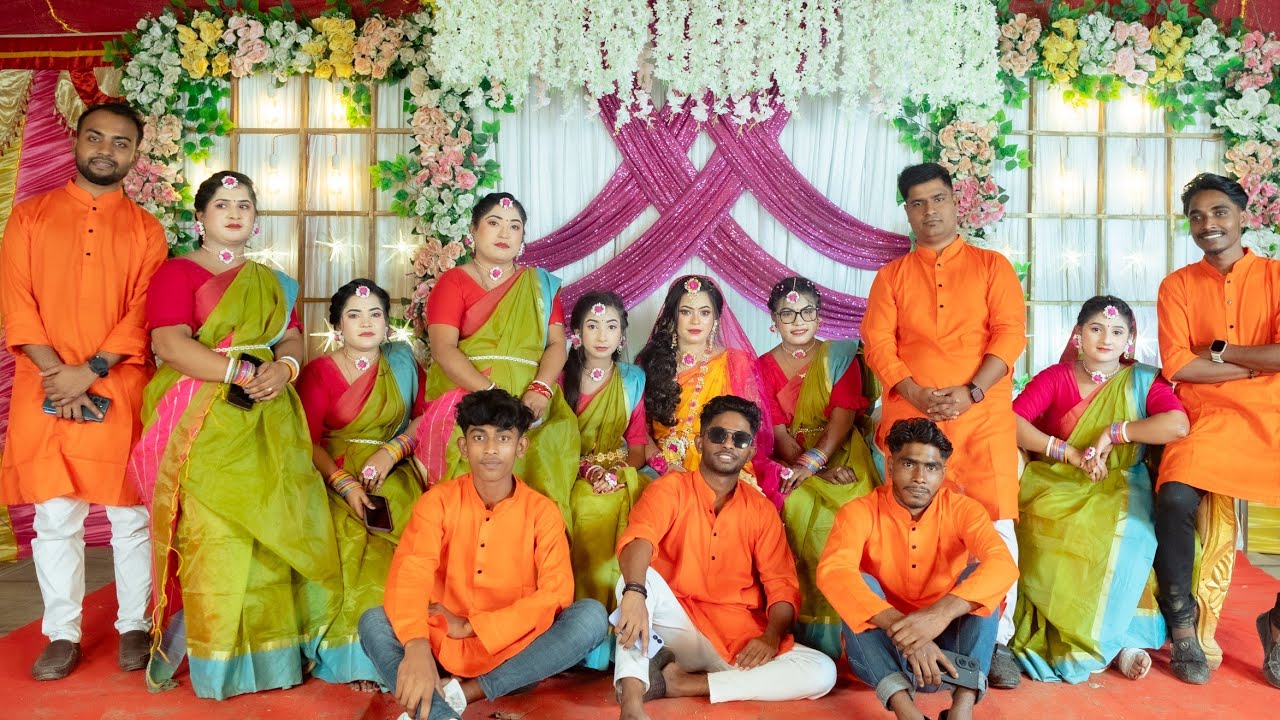Ritu Parna Wedding Holud Dance part #Ritu Parna & Jagannath Wedding 24 Nov 2025