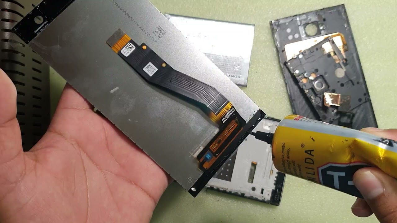 How To Replace Lcd For  Sony XA2 Ultra