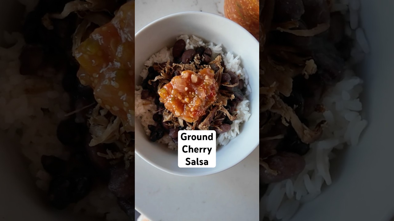 Ground Cherry Salsa