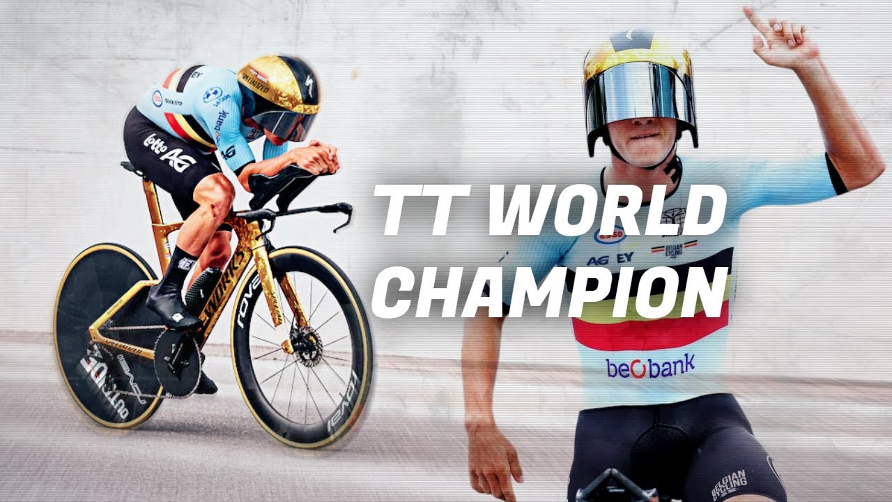 REMCO EVENEPOEL I  TIME TRIAL WORLD CHAMPION 2024