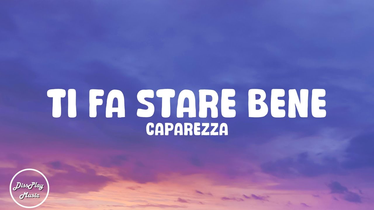 Caparezza - Ti Fa Stare Bene (lyrics) Italian/English
