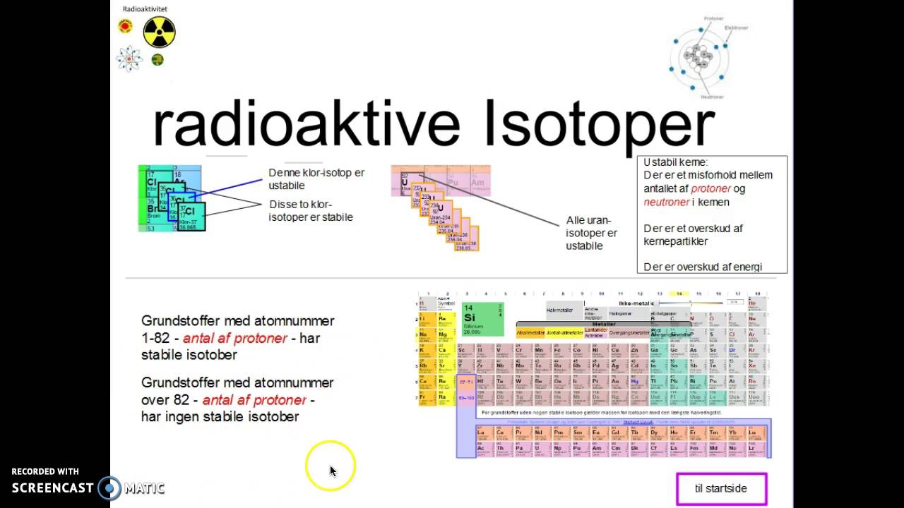 Radioaktive isotoper