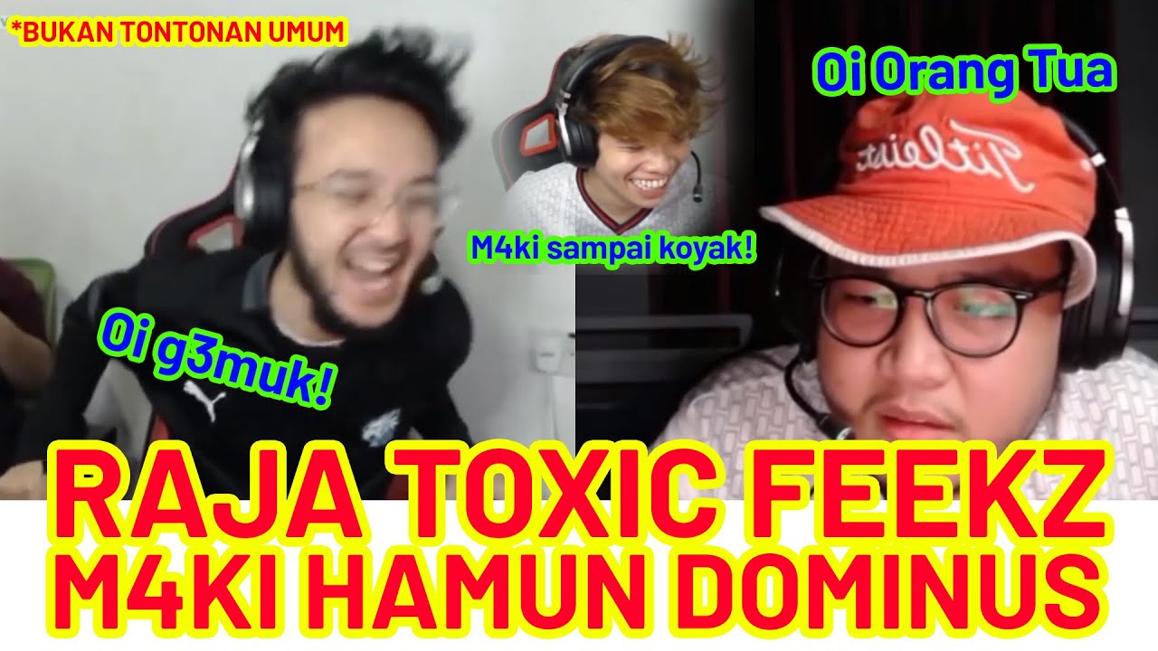 FEEKZ M4KI DOMINUS SAMPAI KOYAK DI OMETV