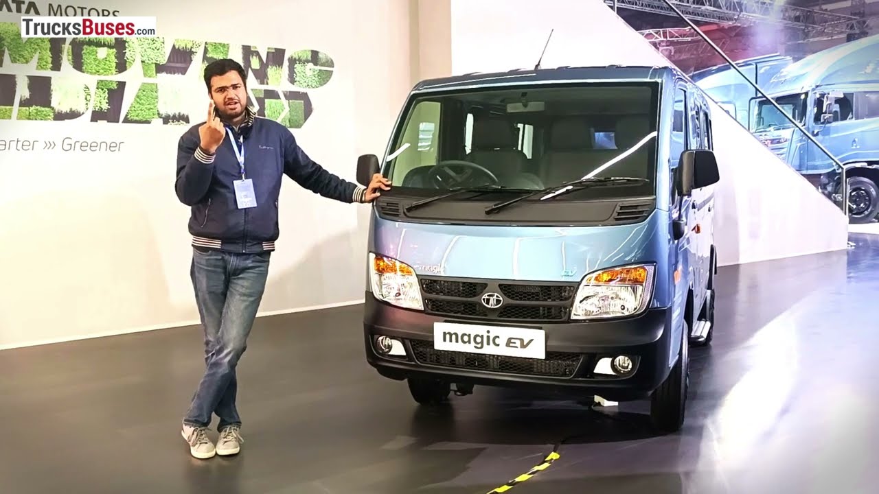 Tata Magic Electric EV  - सिर्फ़ Rs. 120 में चलेगी 125 - 130 KM