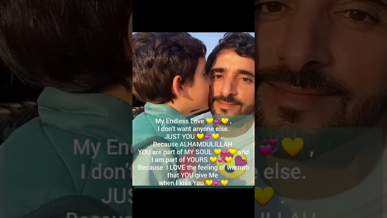 A  LIFETIME  is  not  enough  to  LOVE  YOU 💛💞 MY HAMDAN 💞💛