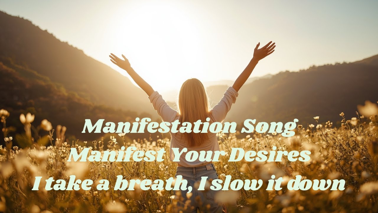 🎙️ Manifestation Song- Manifest Your Desires | Law of Attraction | I take a breath, I slow it down