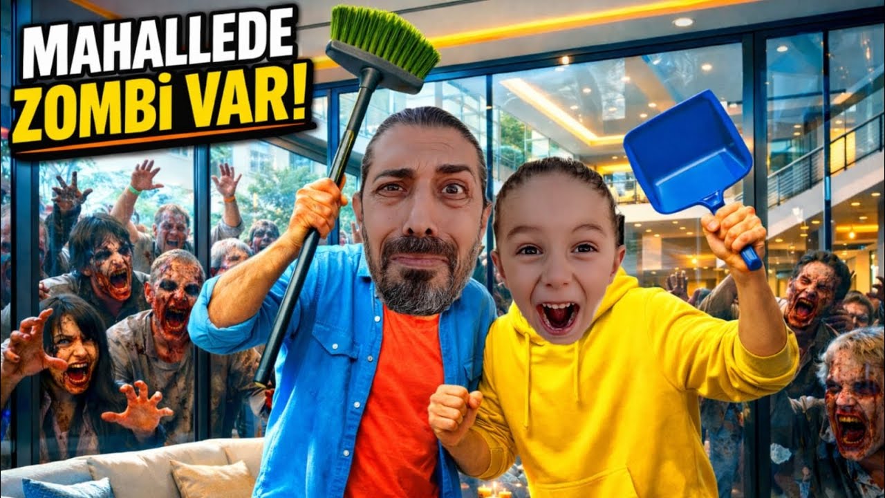 ALİ NECATİ İLE BABASI ZOMBİ OLDU.POLİSLERHERYERDE KAÇAK ZOMBİ ARIYOR