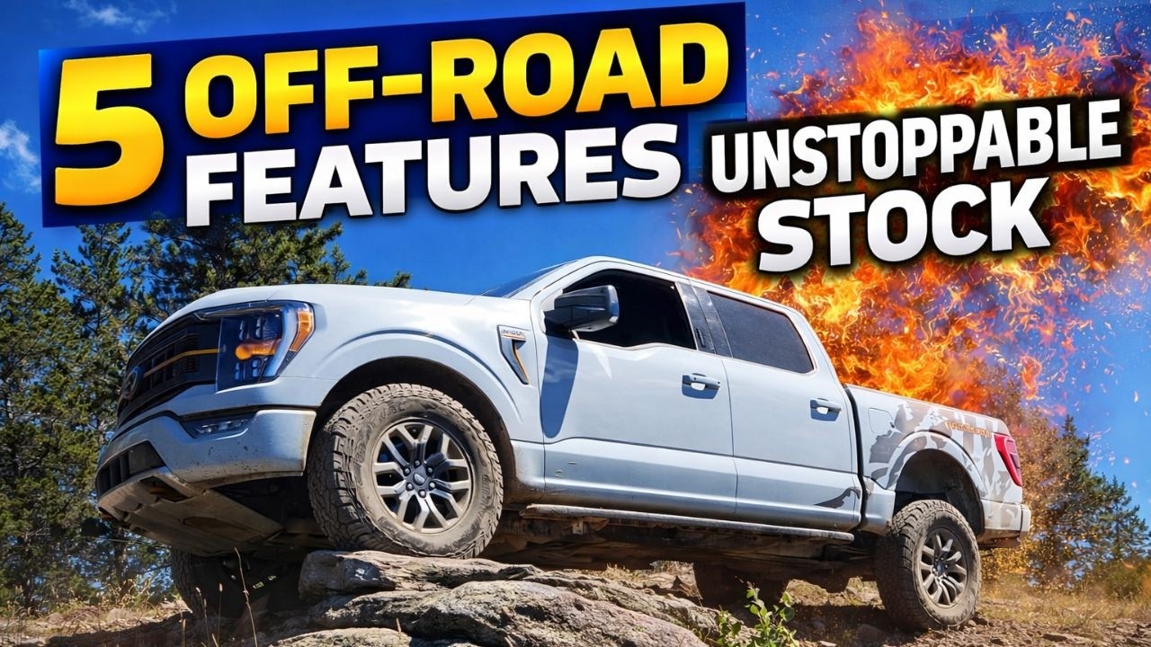 5 внедорожных особенностей, которые делают Ford F-150 Tremor 2023 года НЕОСТАНОВИМЫМ