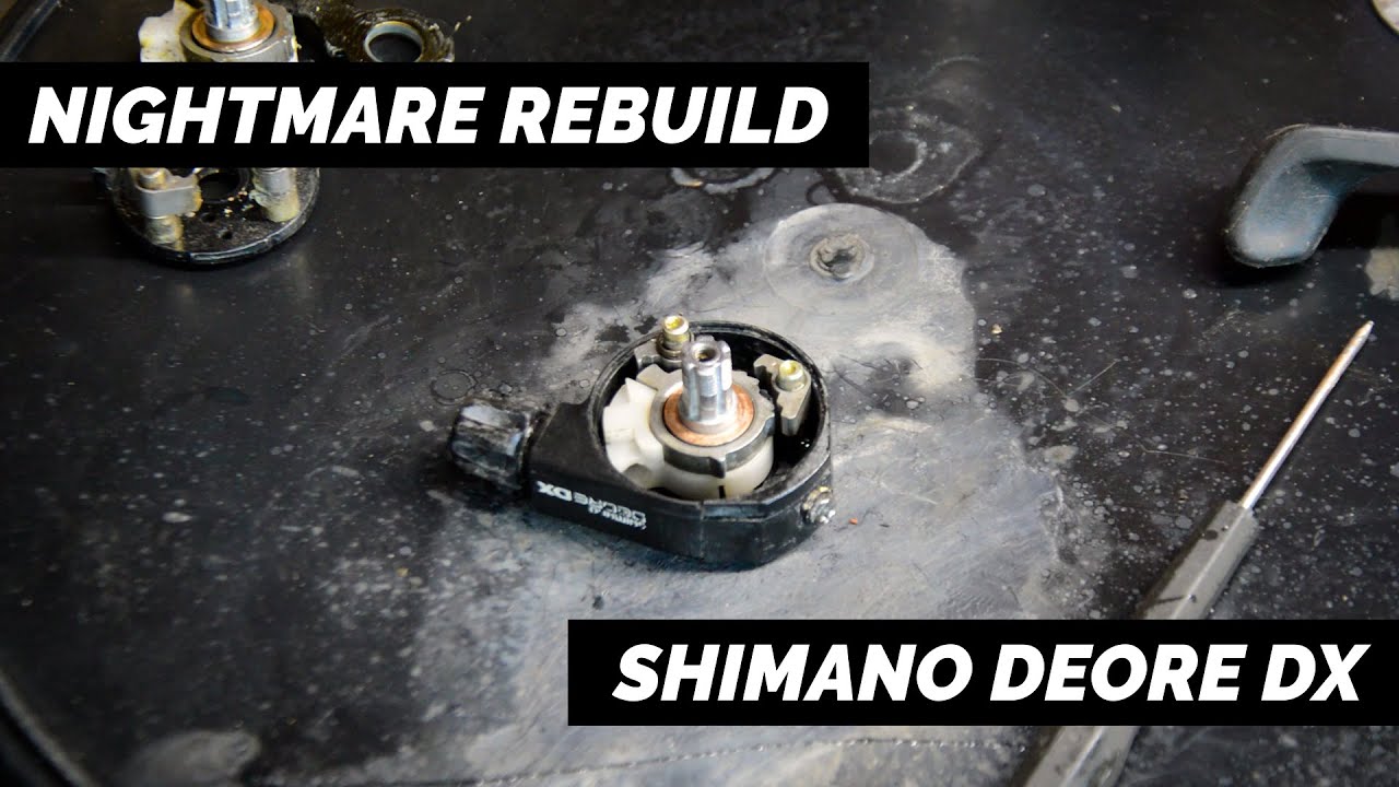 Полная переборка переключателя Shimano Deore DX — Кошмар перед Рождеством