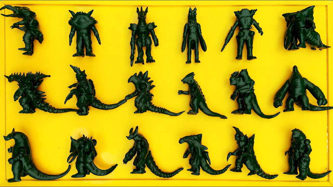 Membersihkan Monster Ultra Kaiju | Galactron,Saramandora,Red King,Five King Grigio Bone,Gomora,Golza