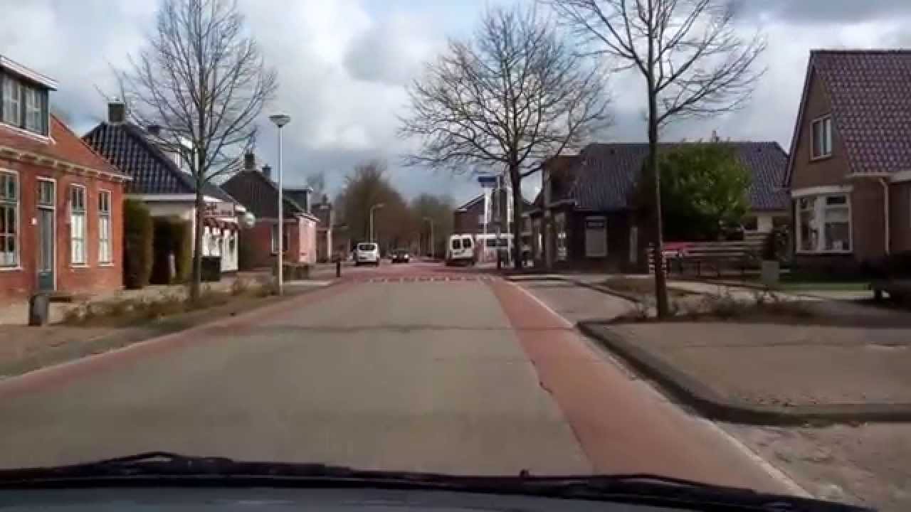 Wijnjewoude voor de centrumvernieuwing in april 2015