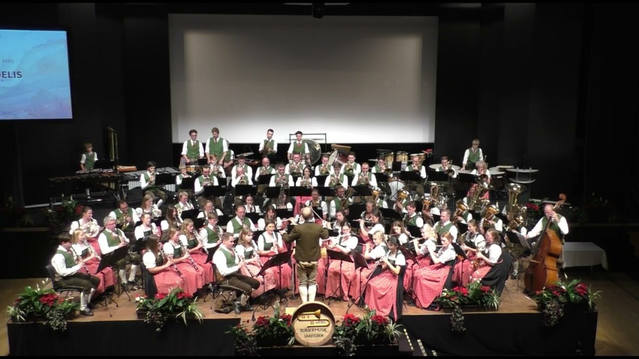 Semper Fidelis, Bürgermusik Saalfelden, Cäciliakonzert 2025