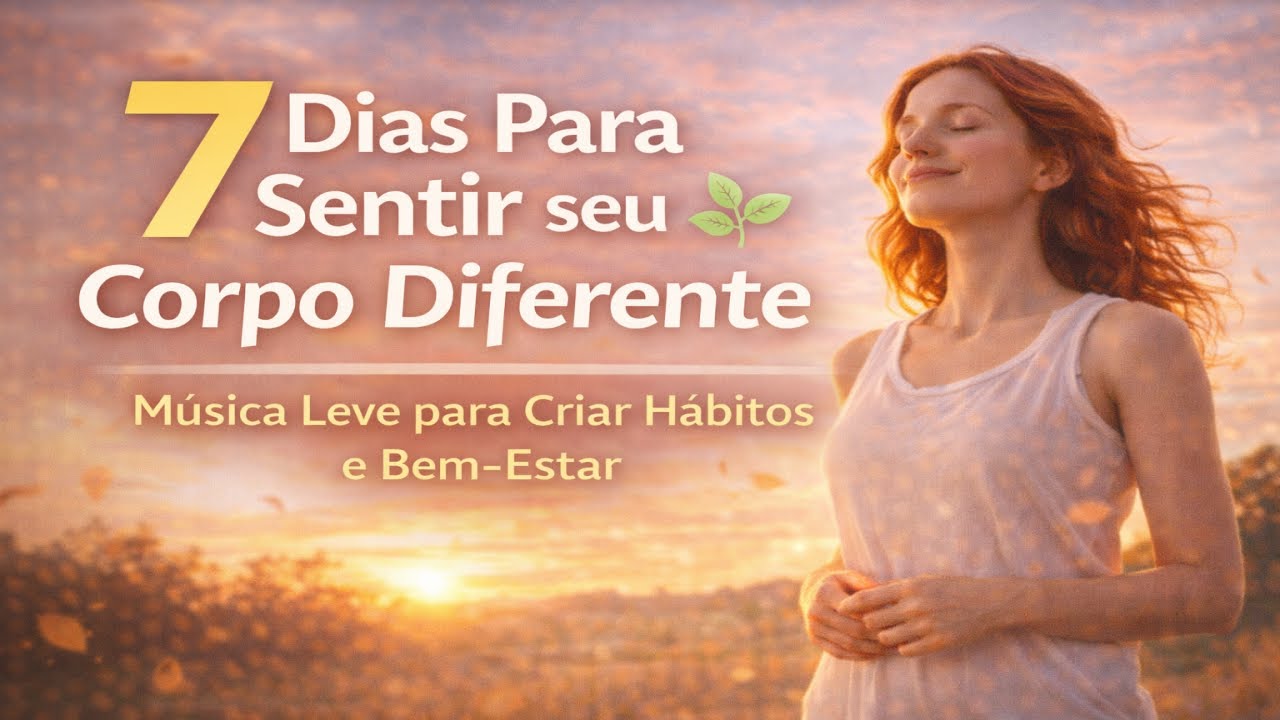 7 Dias Para Sentir Seu Corpo Diferente 🌿 Música Leve para Criar Hábitos e Bem-Estar
