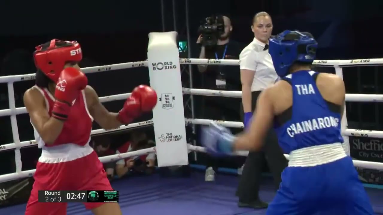 34. (W50KG) HINESTROZA Yuliett (PAN) VS CHAINARONG Lalita (THA) WON 5.0