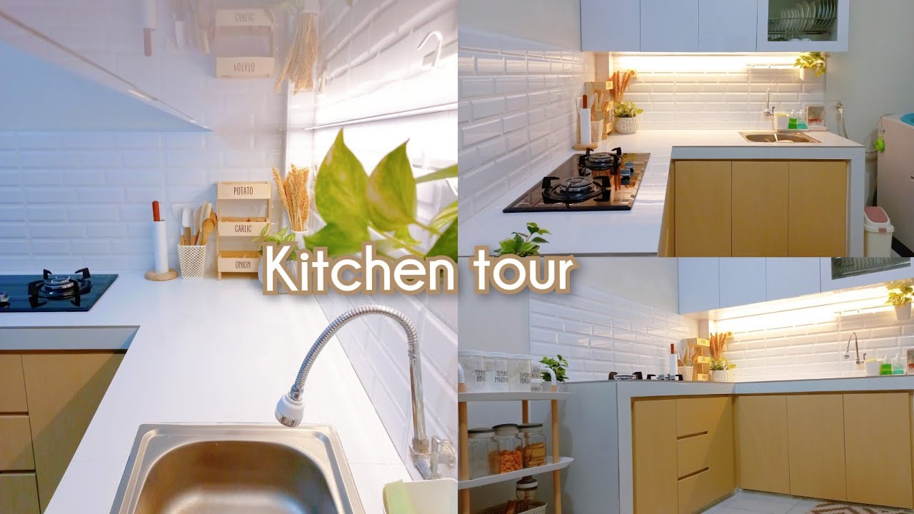 Kitchen tour lihat isi laci dapur hasil ngeyoutube | Biaya renovasi dapur