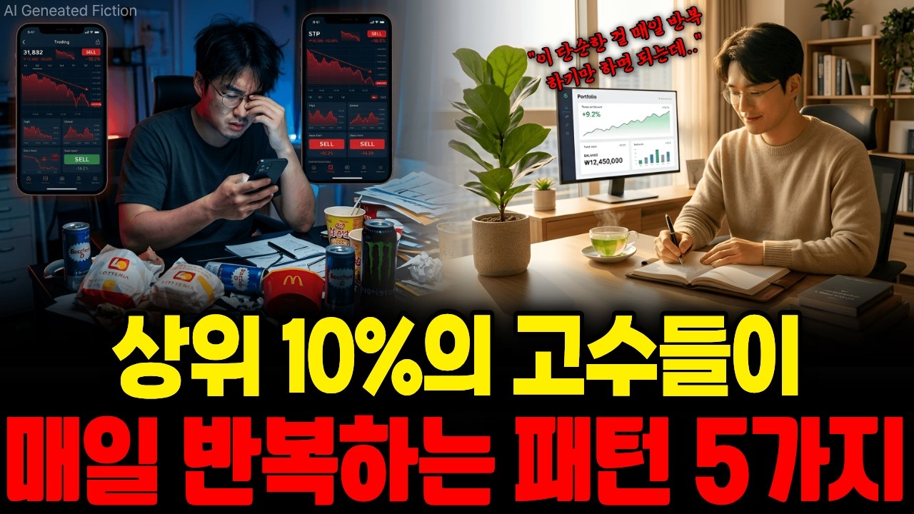 주식으로 수익 내는 사람은 매일 