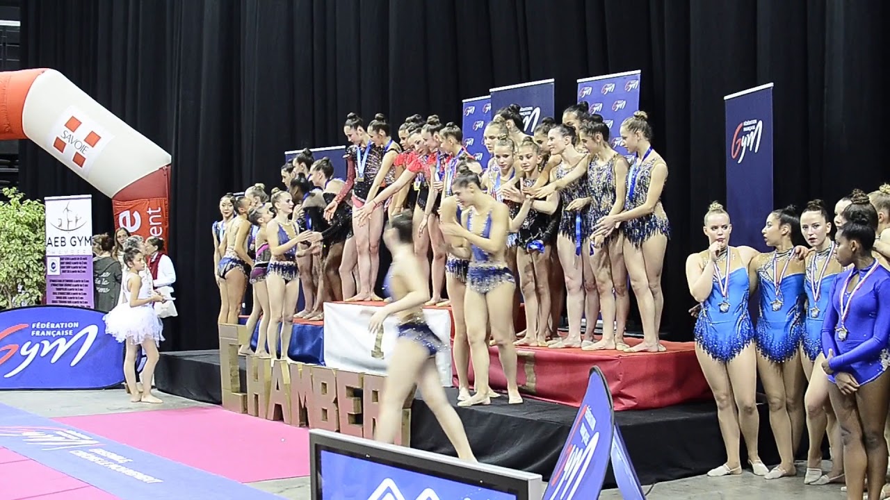 GR Palmarès DN1 Solliès VICE CHAMPIONNE DE FRANCE 2018 Chambery