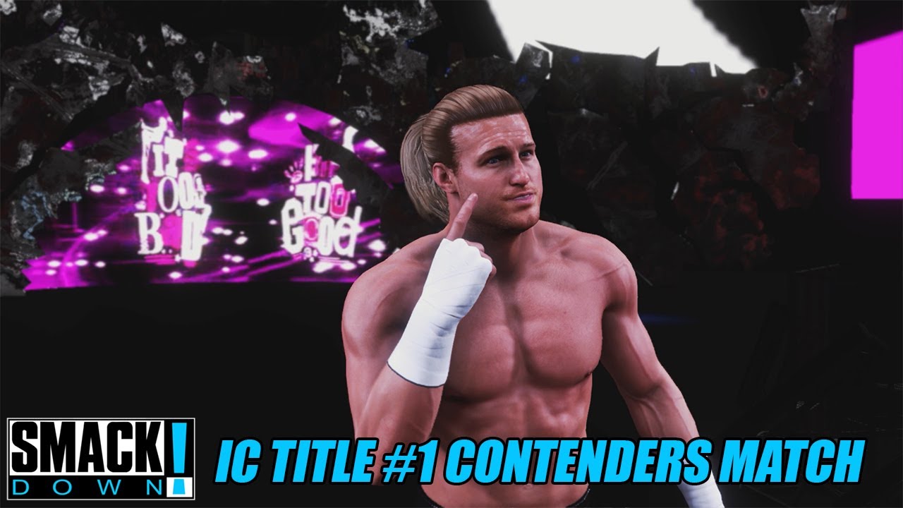 IC Title No.1 Contenders Match - Smackdown! | WWE 2K20 Universe Mode EP.8