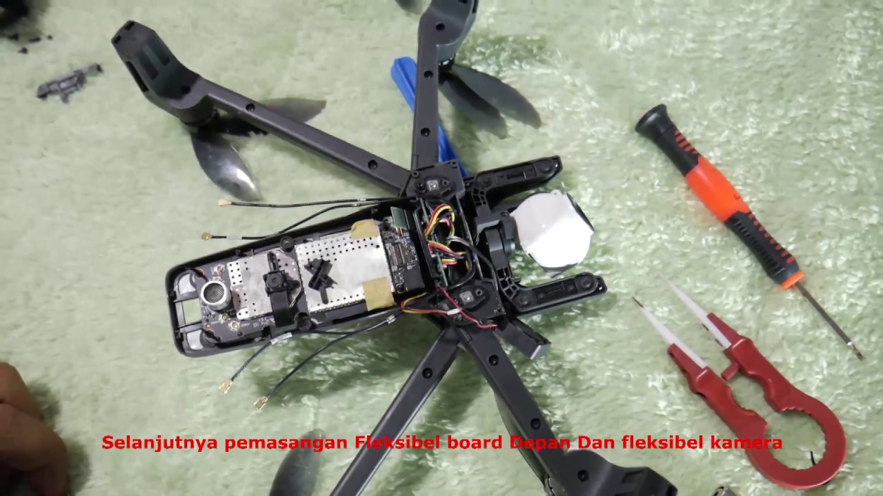 perbaiki mainboard Parrot anafi akibat crash (cara ganti mainboard) how fix mainboard anafi