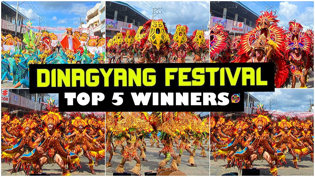 DINAGYANG FESTIVAL 2025- TOP 5 WINNER #dinagyangfestival2025