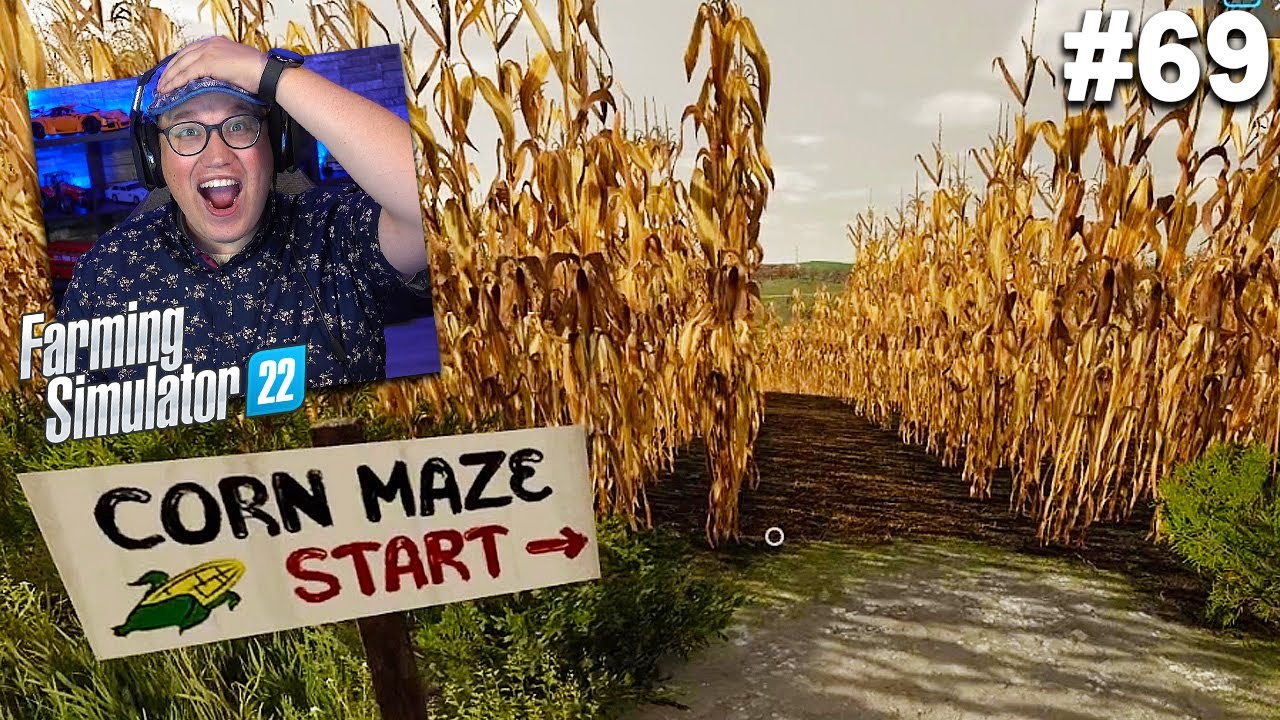 GEVANGEN IN EEN MAIS DOOLHOF! // Farming Simulator 22 #69 (Nederlands)