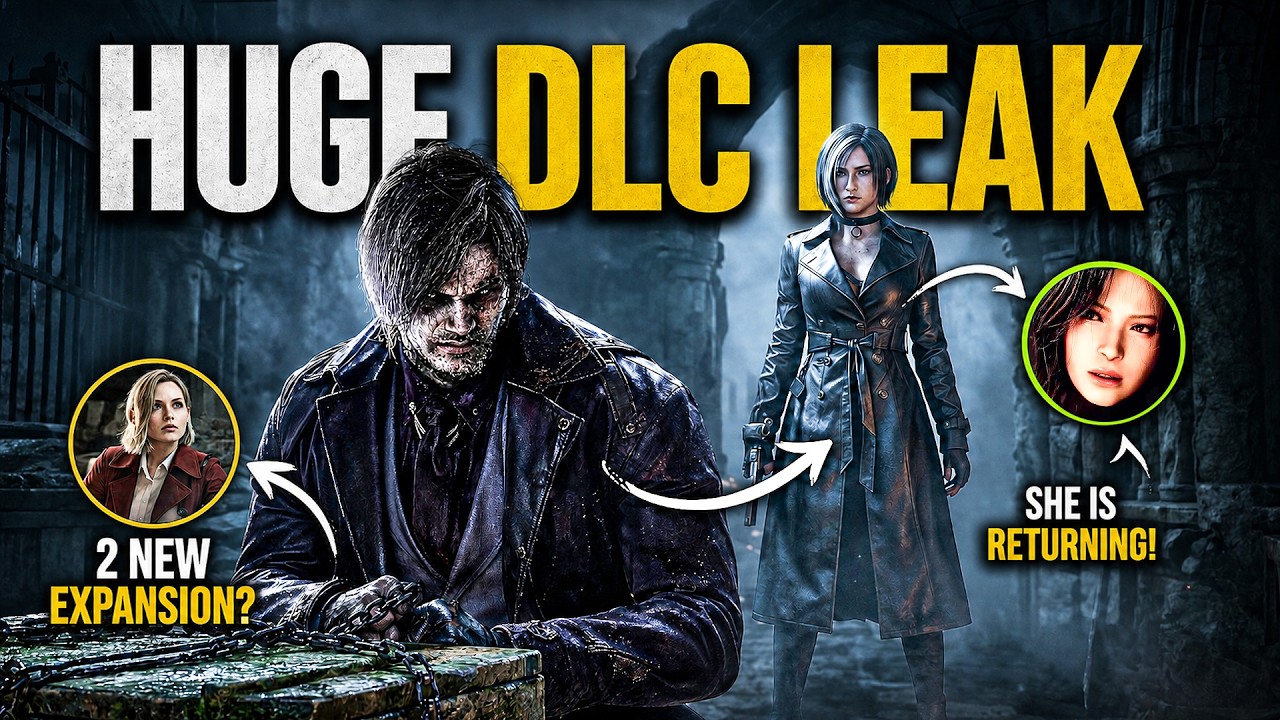 DLC для Resident Evil Requiem намного БОЛЬШЕ, чем вы думаете... Масштабная утечка и возвращение А...