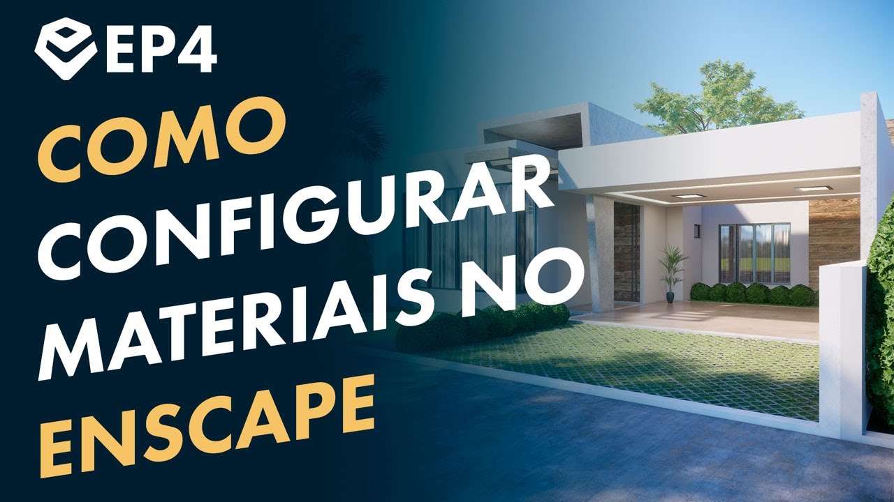 Como Configurar Materiais Realistas no Enscape 4 - Curso Gratuito EP4