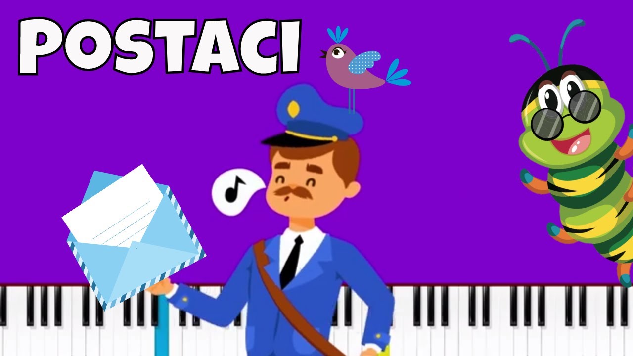 Çocuklara Piyano Dersi I Bak postacı Geliyor I Okul Öncesi Müzik Eğitimi
